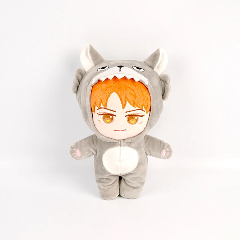 Peluche K-pop EXO 20 cm – Baekhyun Chanyeol Kai Sehun Suho Chen D.O.