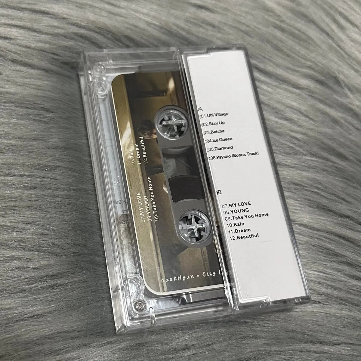 Cassette Baekhyun EXO – City Lights Album Collector