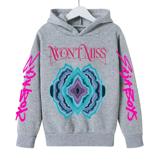 Sweat à Capuche KPop Demon Hunters – Enfants & Ados - Version Emblème