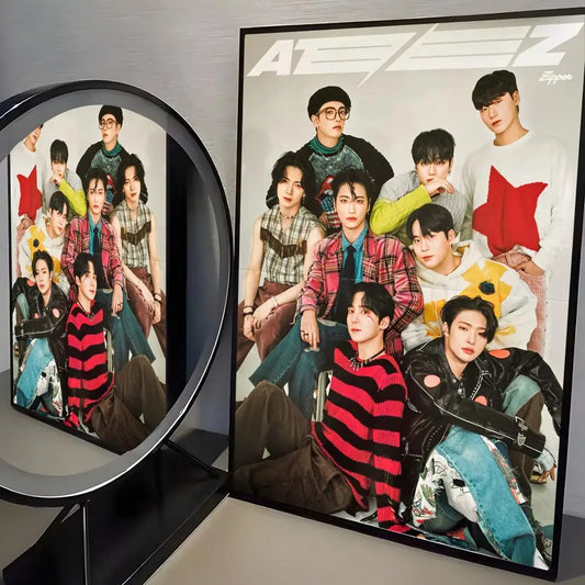 ATEEZ Poster K-pop – Affiche Murale Décoration Fans