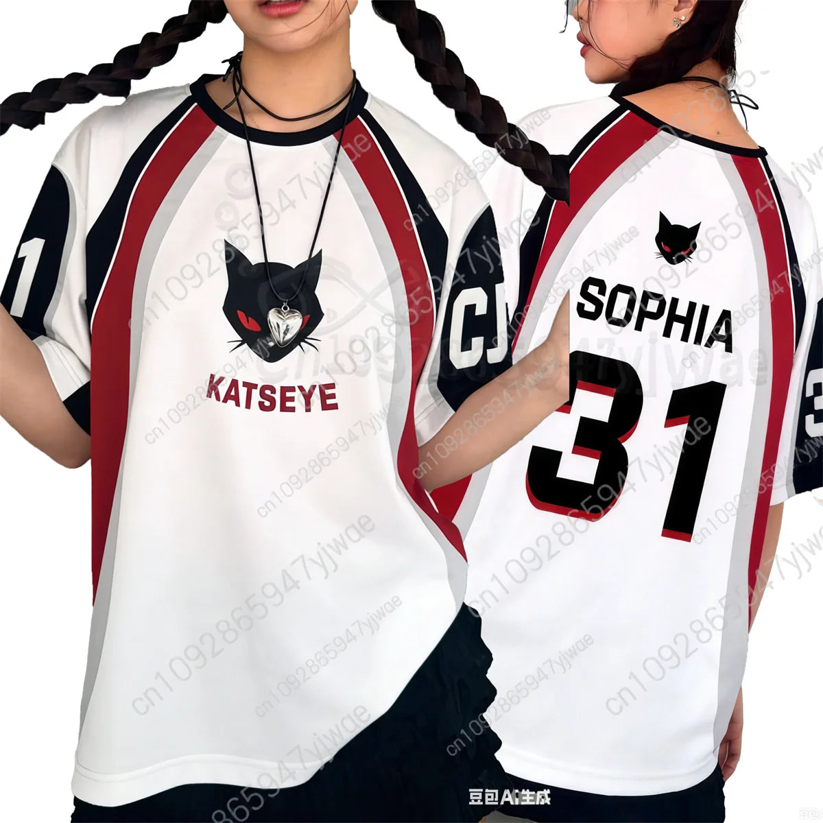 KATSEYE Concert unisexe Jersey ample et à la mode Streetwear Fans t-shirt choisir les membres été hommes et femmes T-Shirts