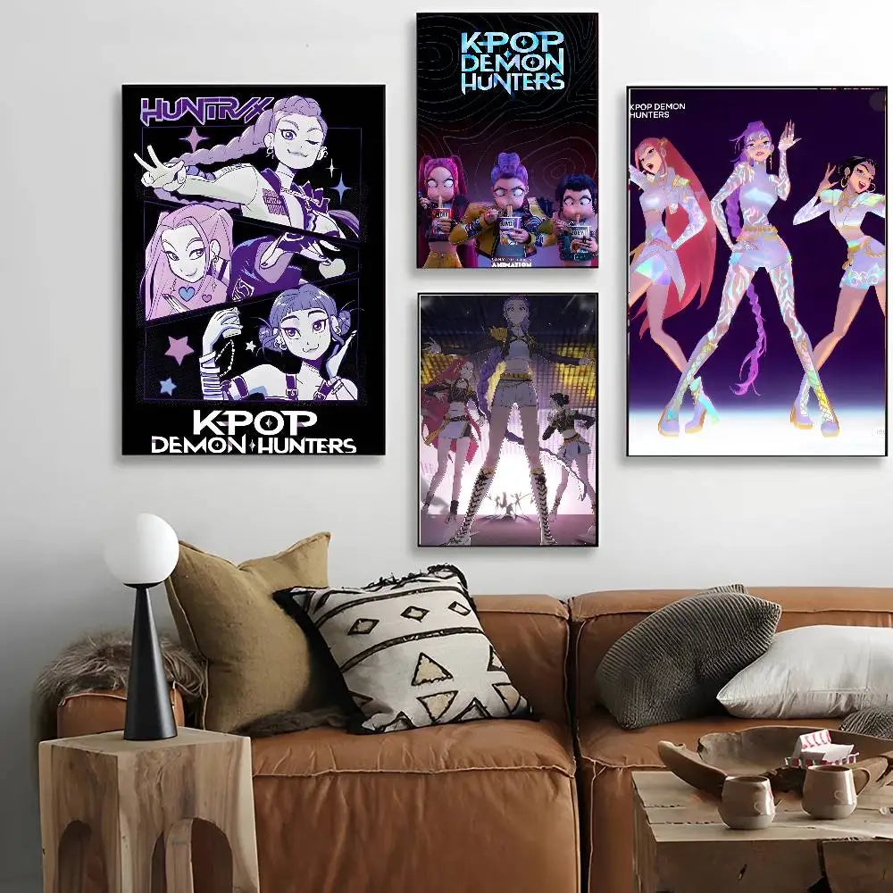 Affiche KPop Demon Hunters – Poster Déco