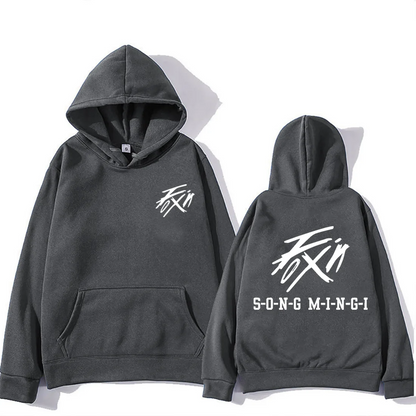 Sweat à capuche ATEEZ Mingi “FIX ON” – Hoodie K-pop Streetwear Unisexe