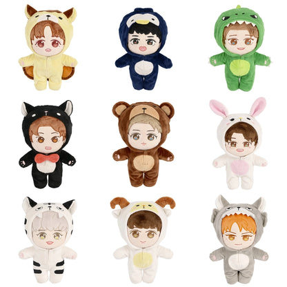 Peluche K-pop EXO 20 cm – Baekhyun Chanyeol Kai Sehun Suho Chen D.O.