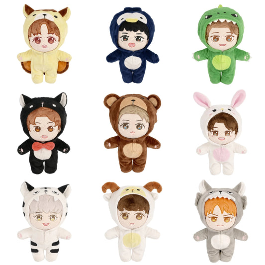 Peluche K-pop EXO 20 cm – Baekhyun Chanyeol Kai Sehun Suho Chen D.O.