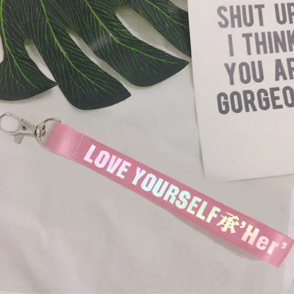 Porte-clés BTS Love Yourself – Nom de Membre