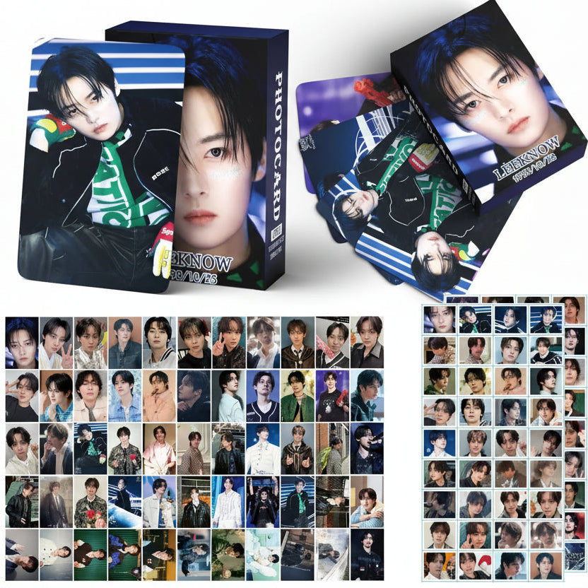 Coffret photocards Stray Kids KARMA version solo Lee Know 55 lomo cards et 72 stickers