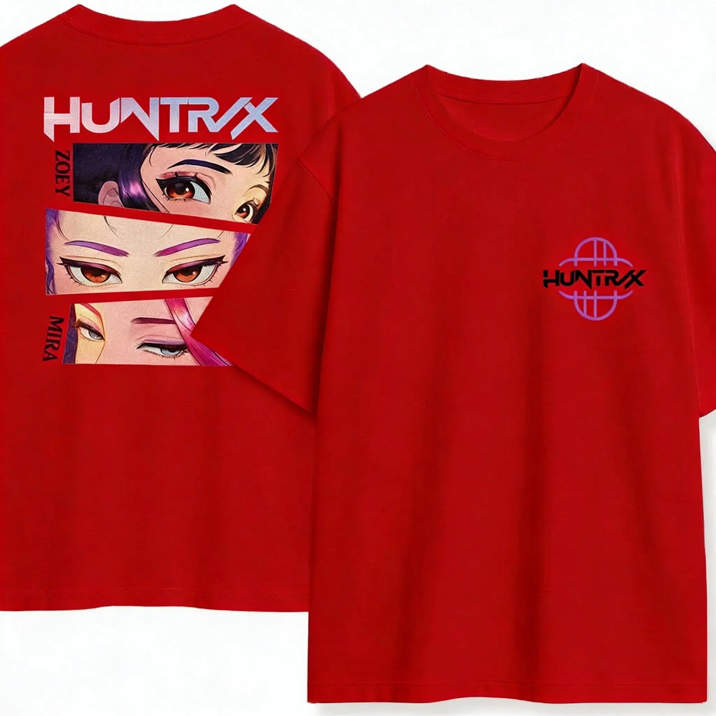 T-shirt Demon Hunters K-pop Y2K – Streetwear Coréen Unisexe