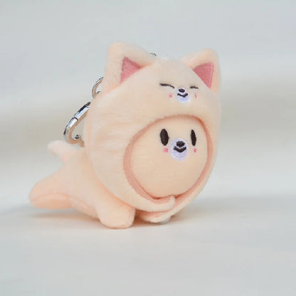 Porte-clés Peluche SKZOO DOIT Era Stray Kids – Mini Plush Cœur K-pop | 8 Personnages STAY