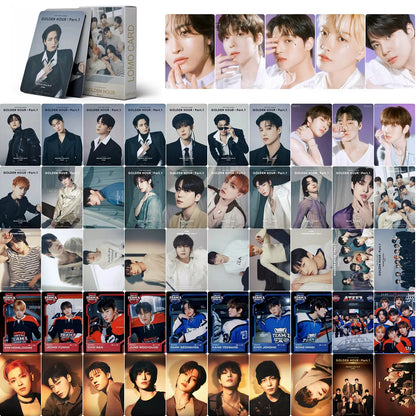 Photocards ATEEZ – Set 55 Cartes HD K-pop | Merch ATINY