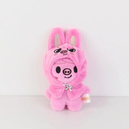 Porte-clés Peluche SKZOO Stray Kids 12cm – Mini Plush K-pop | Unité ou Set Complet STAY