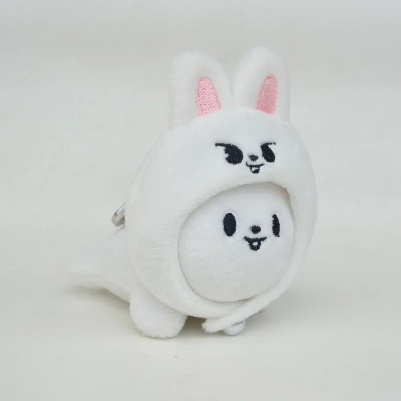 Porte-clés Peluche SKZOO DOIT Era Stray Kids – Mini Plush Cœur K-pop | 8 Personnages STAY