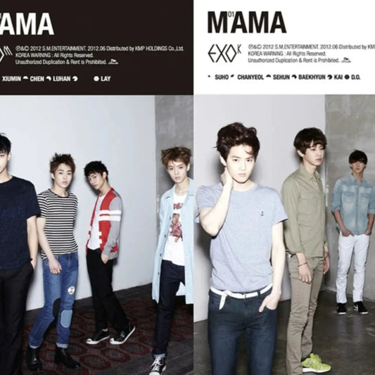 Album EXO – MAMA 2CD Édition Collector (Chinois + Coréen)