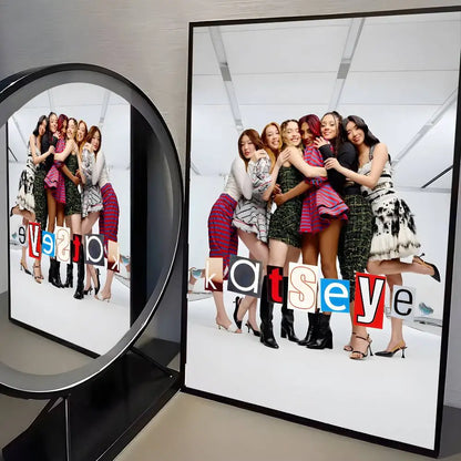 Affiche KATSEYE K-pop HD – Poster mural esthétique pour chambre de fan