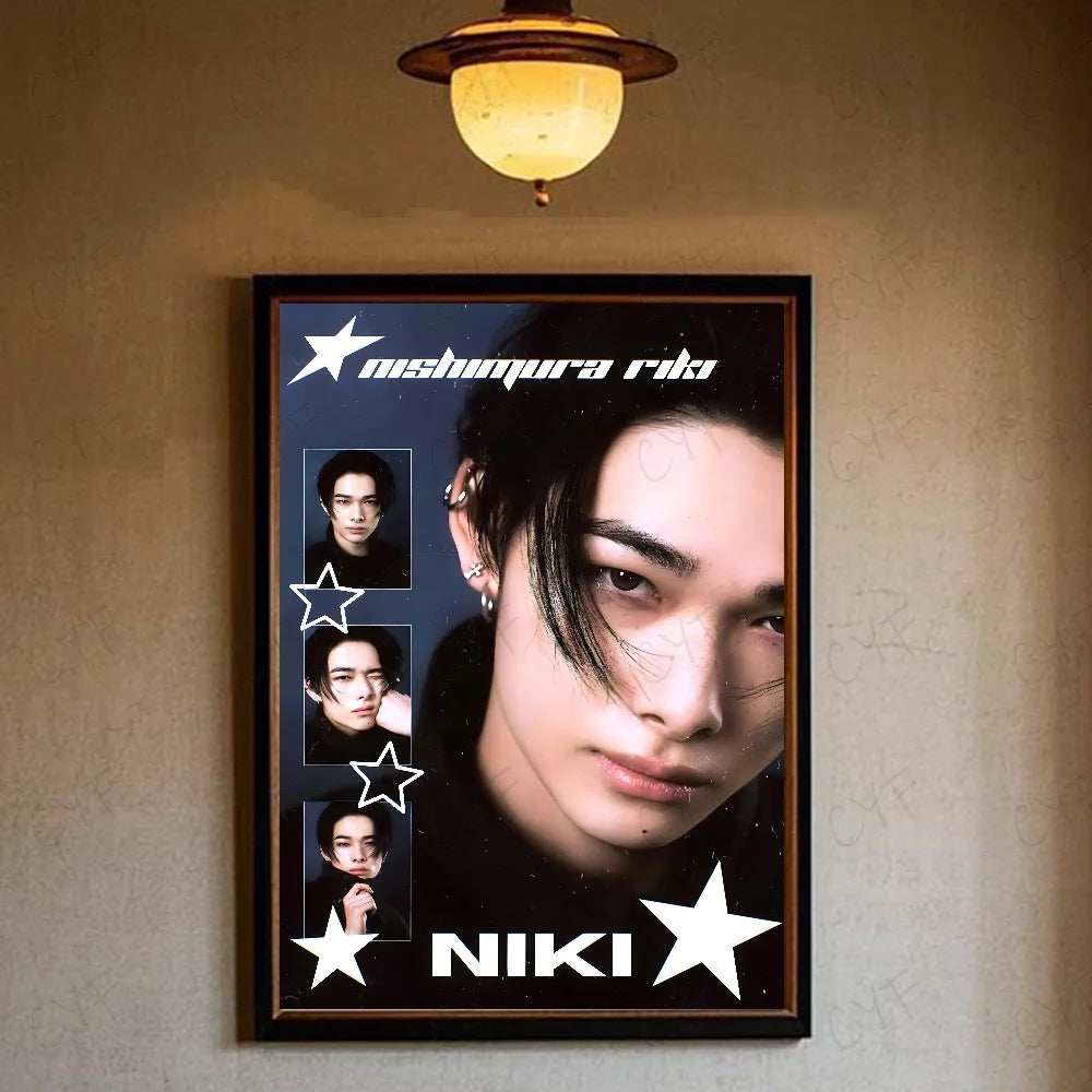 ATEEZ Poster K-pop – Affiche Murale Fans Décoration Chambre