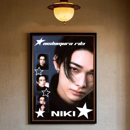 ATEEZ Poster K-pop – Affiche Murale Fans Décoration Chambre