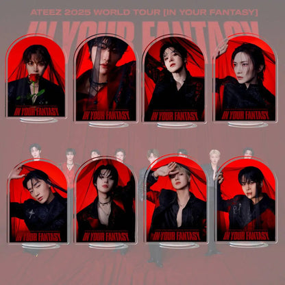 Standee ATEEZ Acrylique 10 cm – Figurine K-pop World Tour 2025 | Merch ATINY
