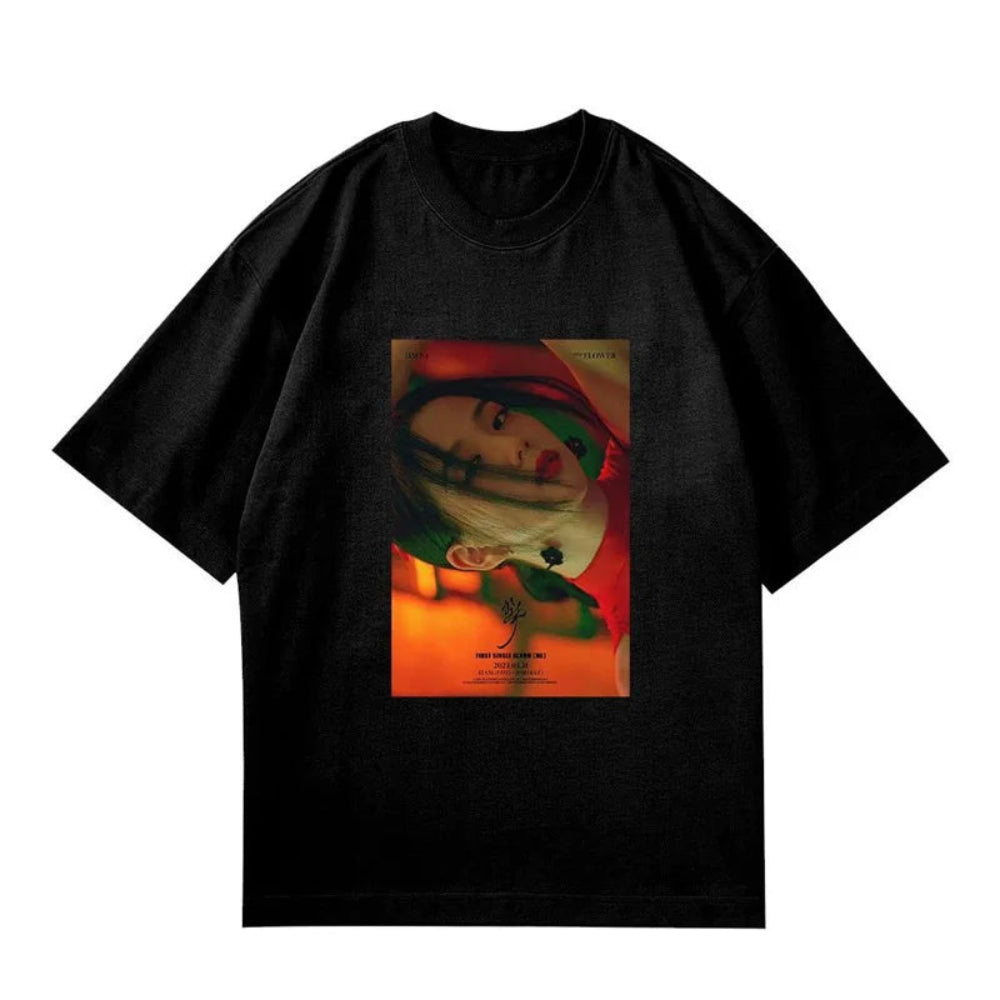 T-shirt Jisoo Lovesick Girls | Tee-shirt K-pop Street Style