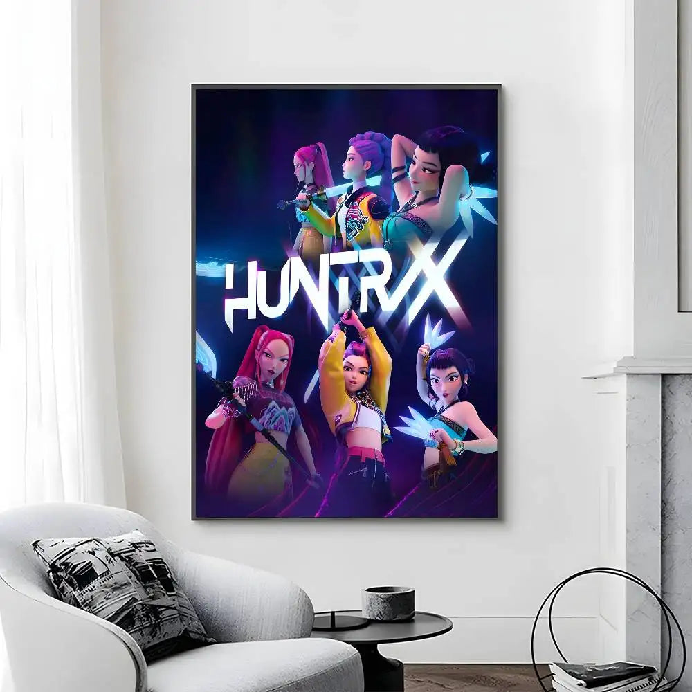 Affiche KPop Demon Hunters – Poster Déco