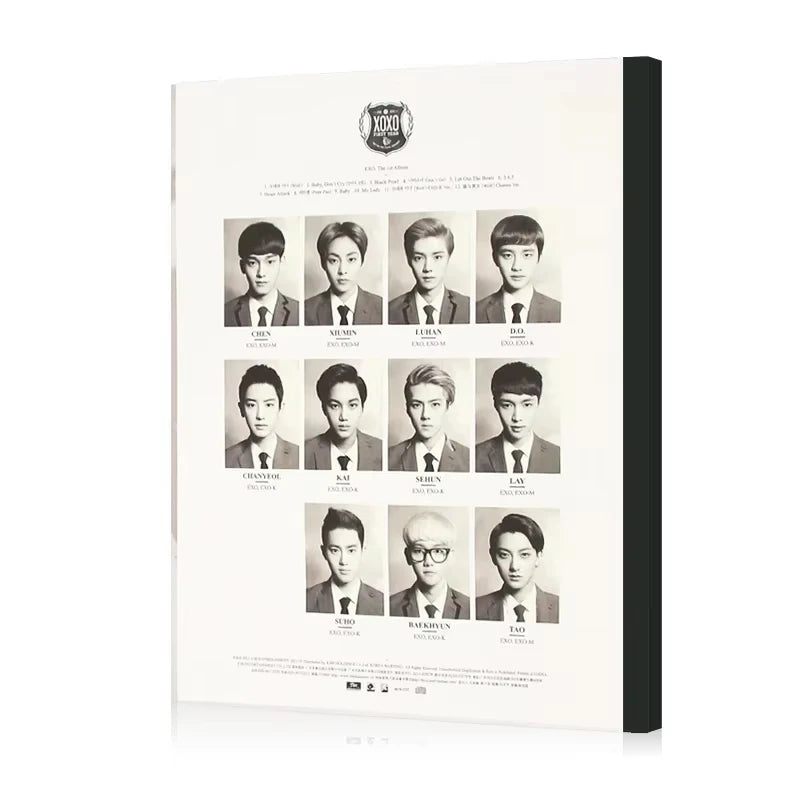 Album EXO – XOXO Version Coréenne (CD Officiel)
