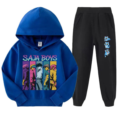 Ensemble K-pop Demon Hunters Enfant | Sweat à Capuche + Jogging Streetwear