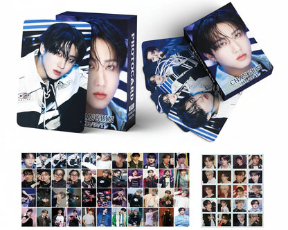 Coffret photocards Stray Kids KARMA version solo Changbin 55 lomo cards et 72 stickers