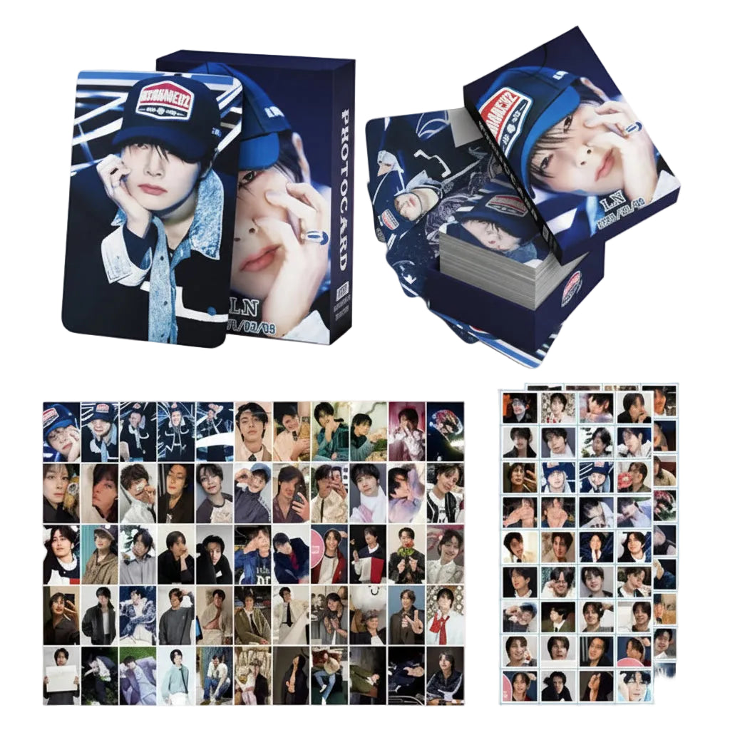 Coffret photocards Stray Kids KARMA version solo I.N 55 lomo cards et 72 stickers