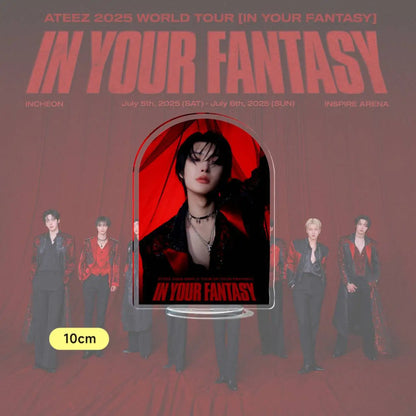 Standee ATEEZ Acrylique 10 cm – Figurine K-pop World Tour 2025 | Merch ATINY