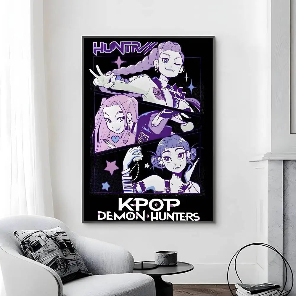 Affiche KPop Demon Hunters – Poster Déco