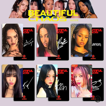 Photocards KATSEYE – Beautiful Chaos (6 cartes)