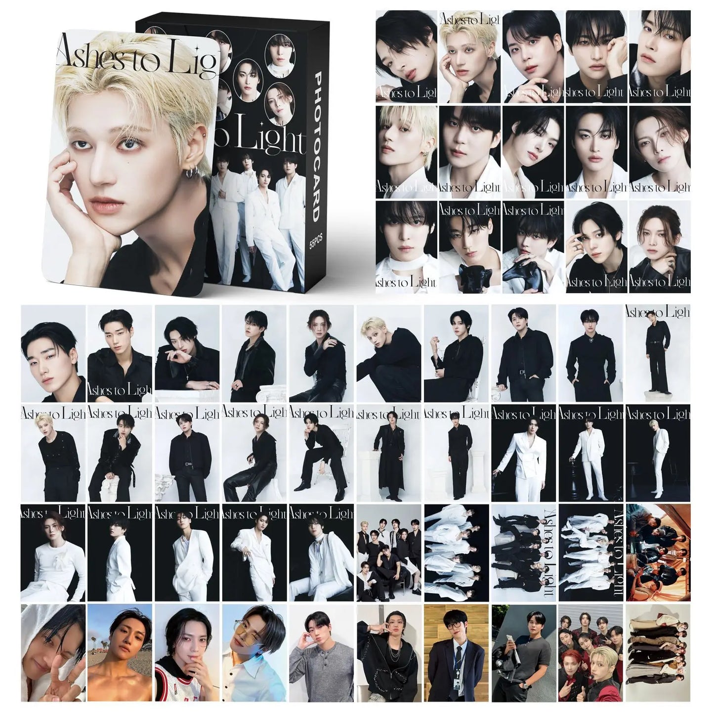 Photocards ATEEZ – Set 55 Lomo Cards HD