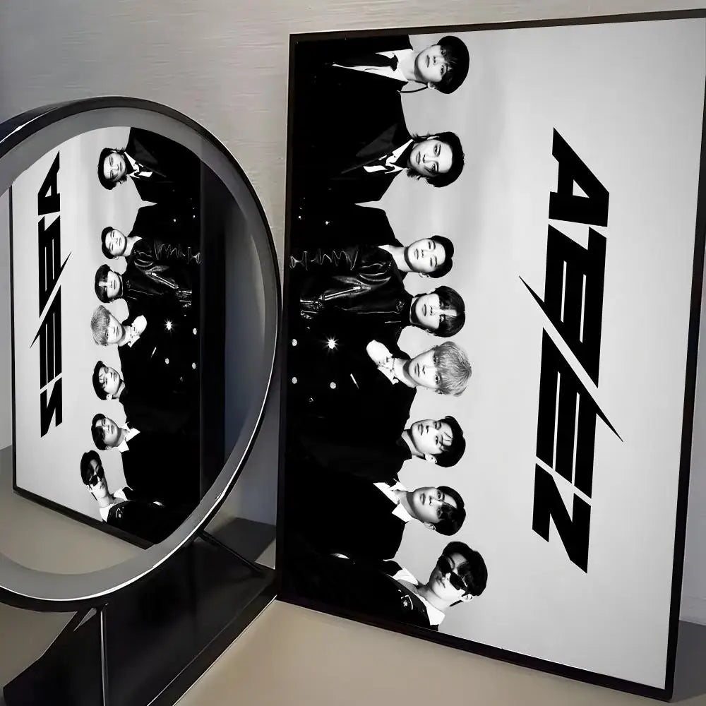 ATEEZ Poster K-pop – Affiche Murale Décoration Fans