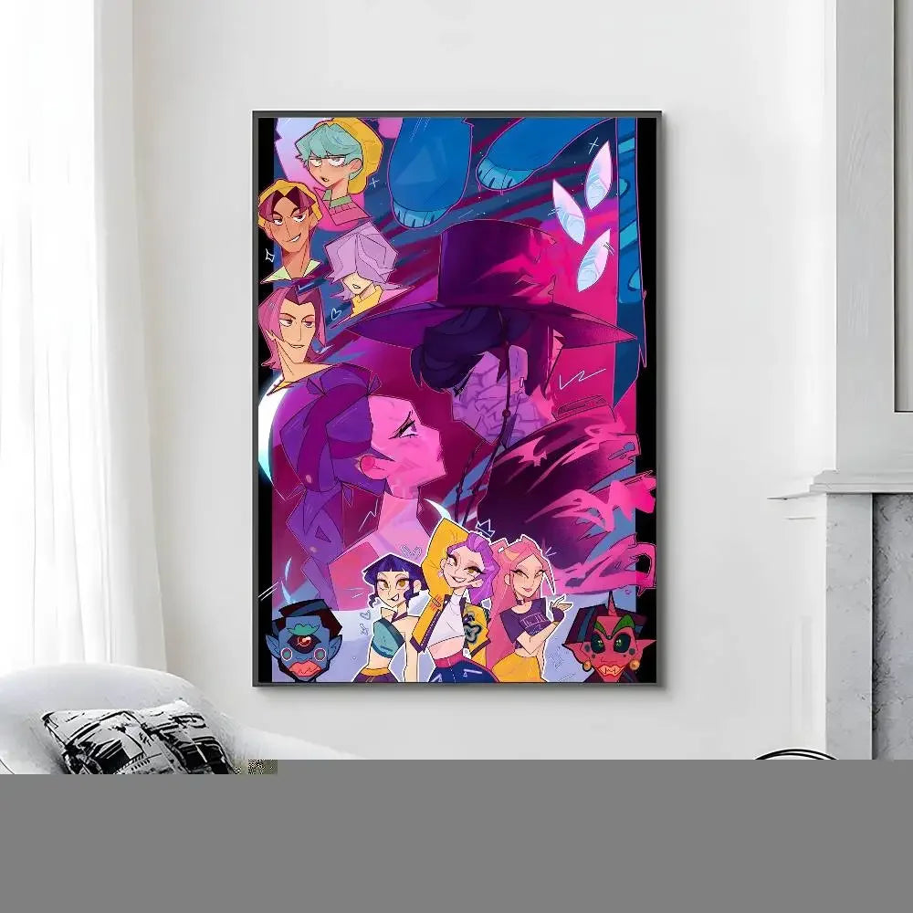 Affiche KPop Demon Hunters – Poster Déco