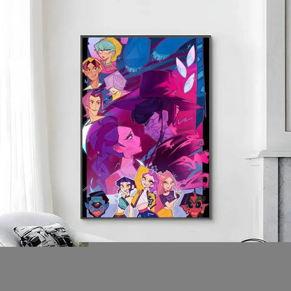 Affiche KPop Demon Hunters – Poster Déco