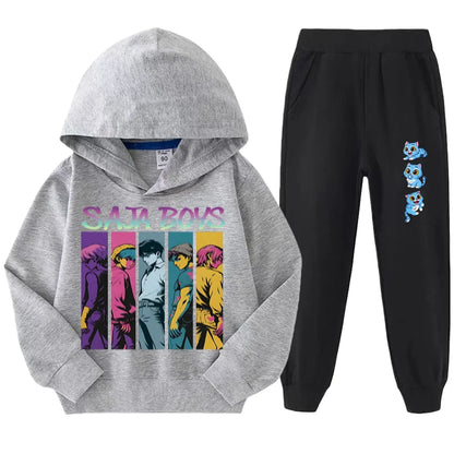 Ensemble K-pop Demon Hunters Enfant | Sweat à Capuche + Jogging Streetwear