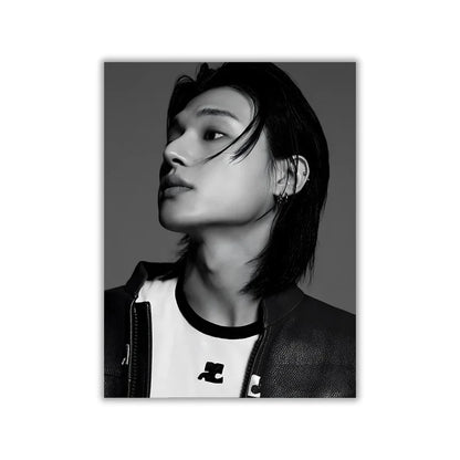 Poster ATEEZ Toile HD – Affiche K-pop Décoration Chambre ATINY