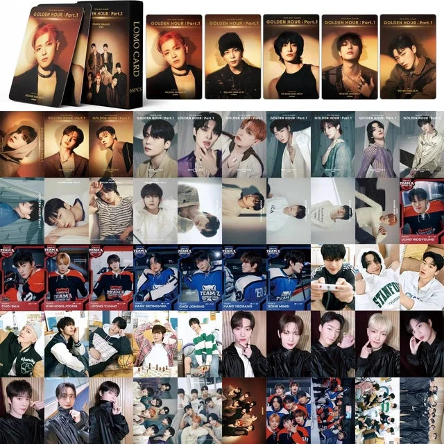 ATEEZ Photocards Set 55 – Season’s Greetings 2026 Lomo Cards K-pop Collection Fans