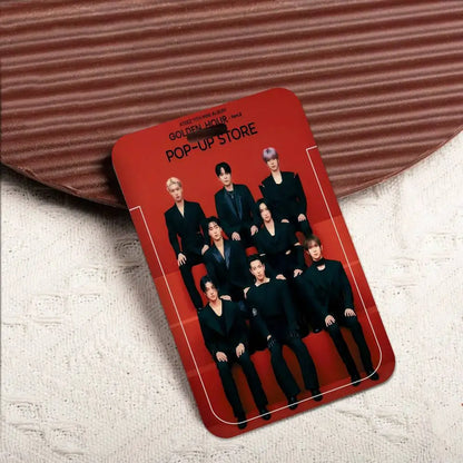 ATEEZ Porte-Badge K-pop avec Lanière – Porte-Carte ID Fans Collection