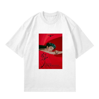 T-shirt Jisoo Lovesick Girls | Tee-shirt K-pop Street Style