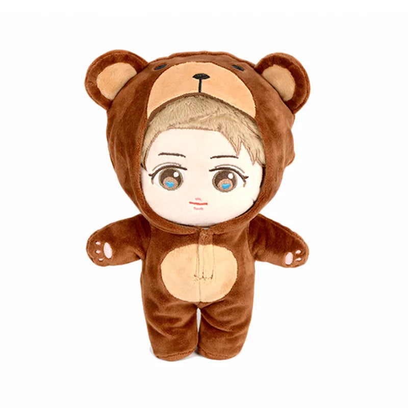 Peluche K-pop EXO 20 cm – Baekhyun Chanyeol Kai Sehun Suho Chen D.O.