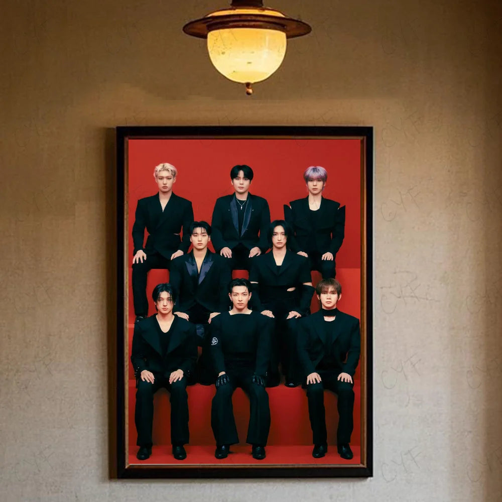 ATEEZ Poster K-pop – Affiche Murale Fans Décoration Chambre