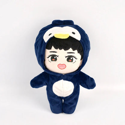 Peluche K-pop EXO 20 cm – Baekhyun Chanyeol Kai Sehun Suho Chen D.O.