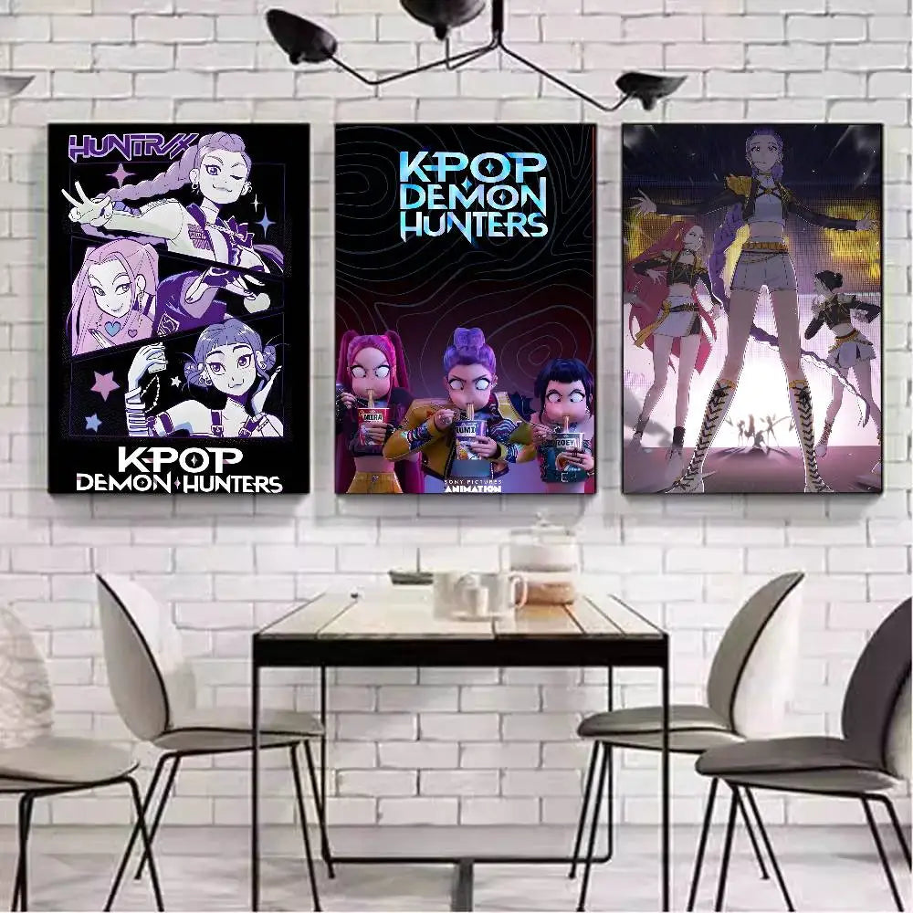 Affiche KPop Demon Hunters – Poster Déco