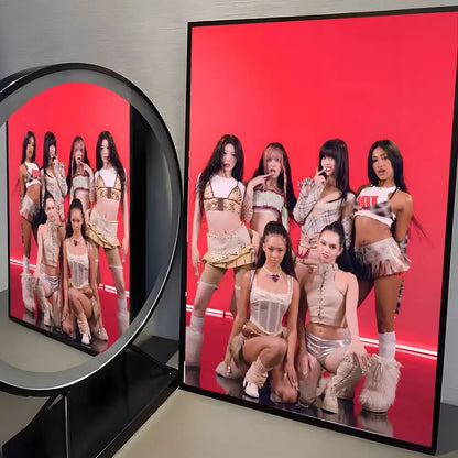 Affiche KATSEYE K-pop HD – Poster mural esthétique pour chambre de fan