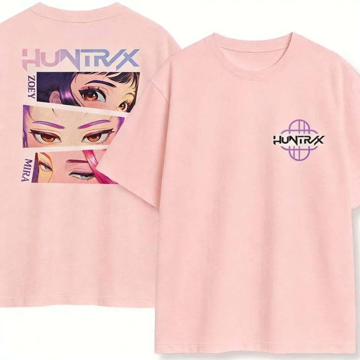 T-shirt Demon Hunters K-pop Y2K – Streetwear Coréen Unisexe