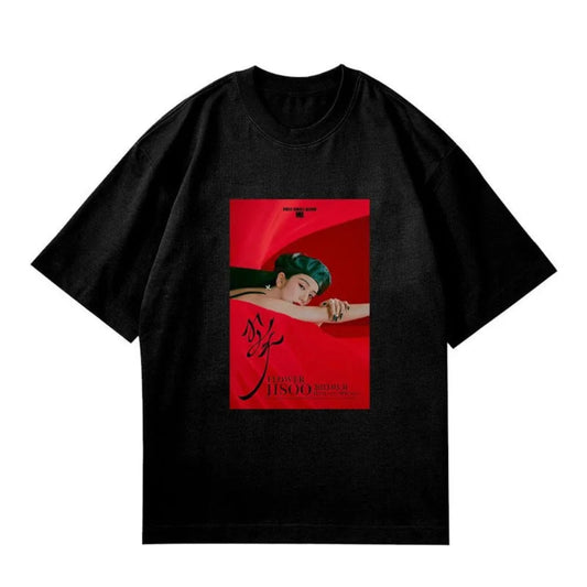 T-shirt Jisoo Lovesick Girls | Tee-shirt K-pop Street Style
