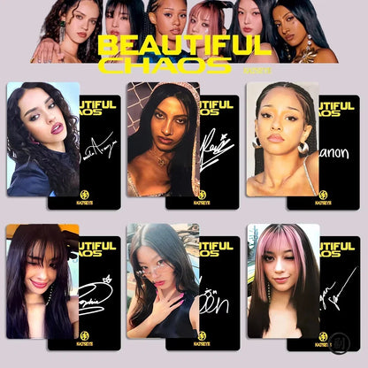 Photocards KATSEYE – Beautiful Chaos (6 cartes)