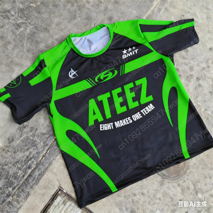 Maillot ATEEZ K-pop – T-shirt Streetwear ATINY