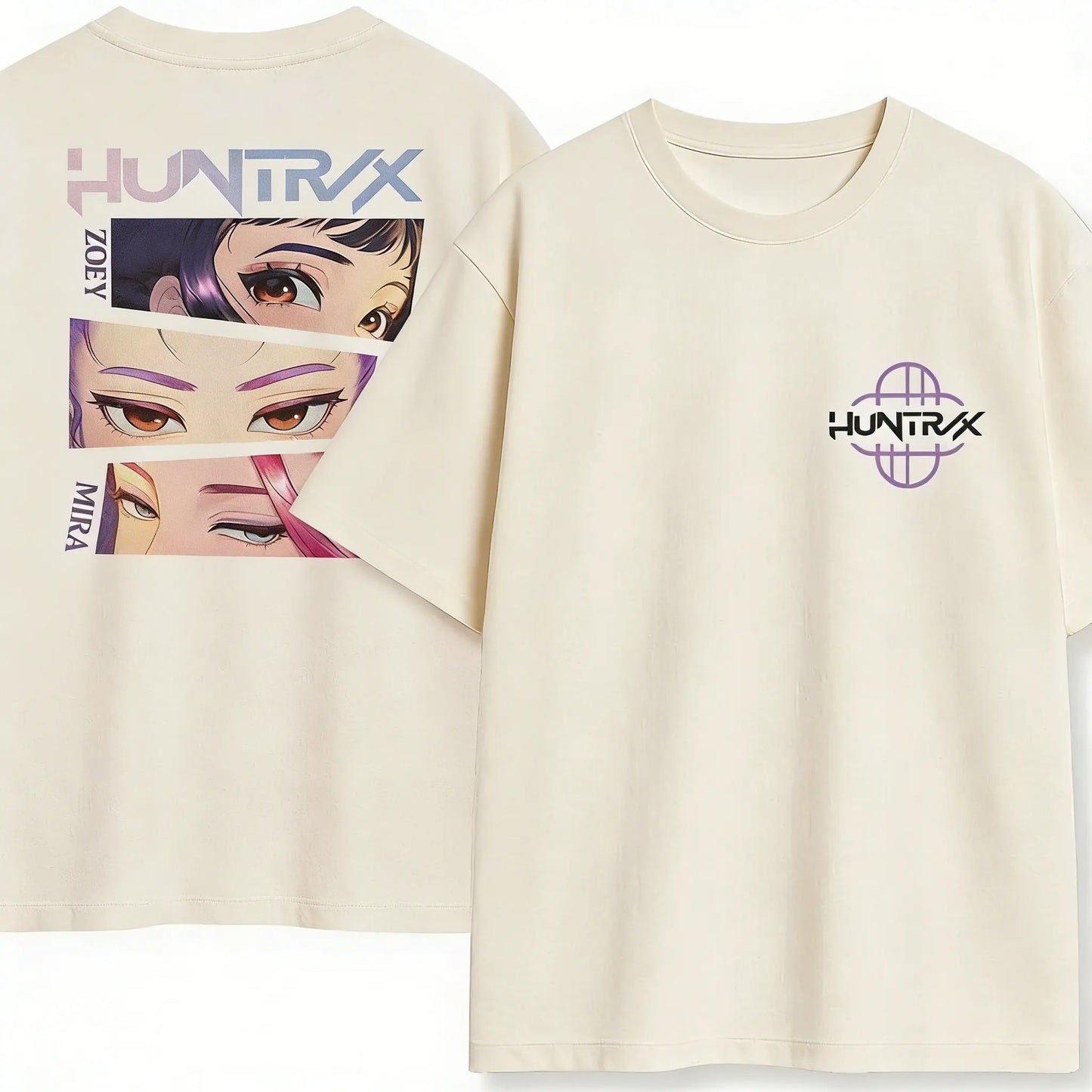 T-shirt Demon Hunters K-pop Y2K – Streetwear Coréen Unisexe