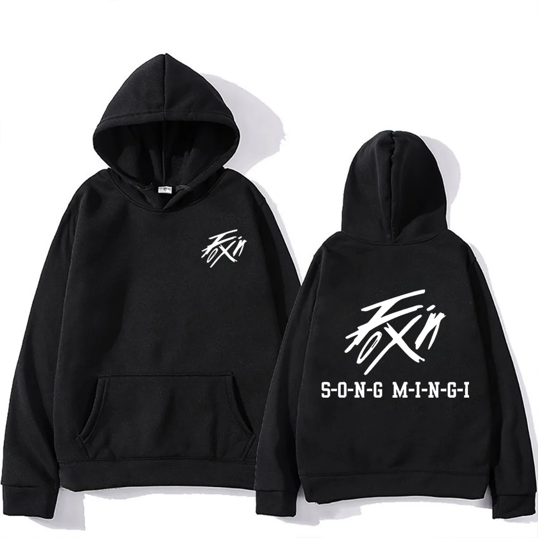 Sweat à capuche ATEEZ Mingi “FIX ON” – Hoodie K-pop Streetwear Unisexe